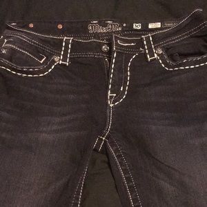 Miss Me jeans skinny boot cut 30/35 dark blue